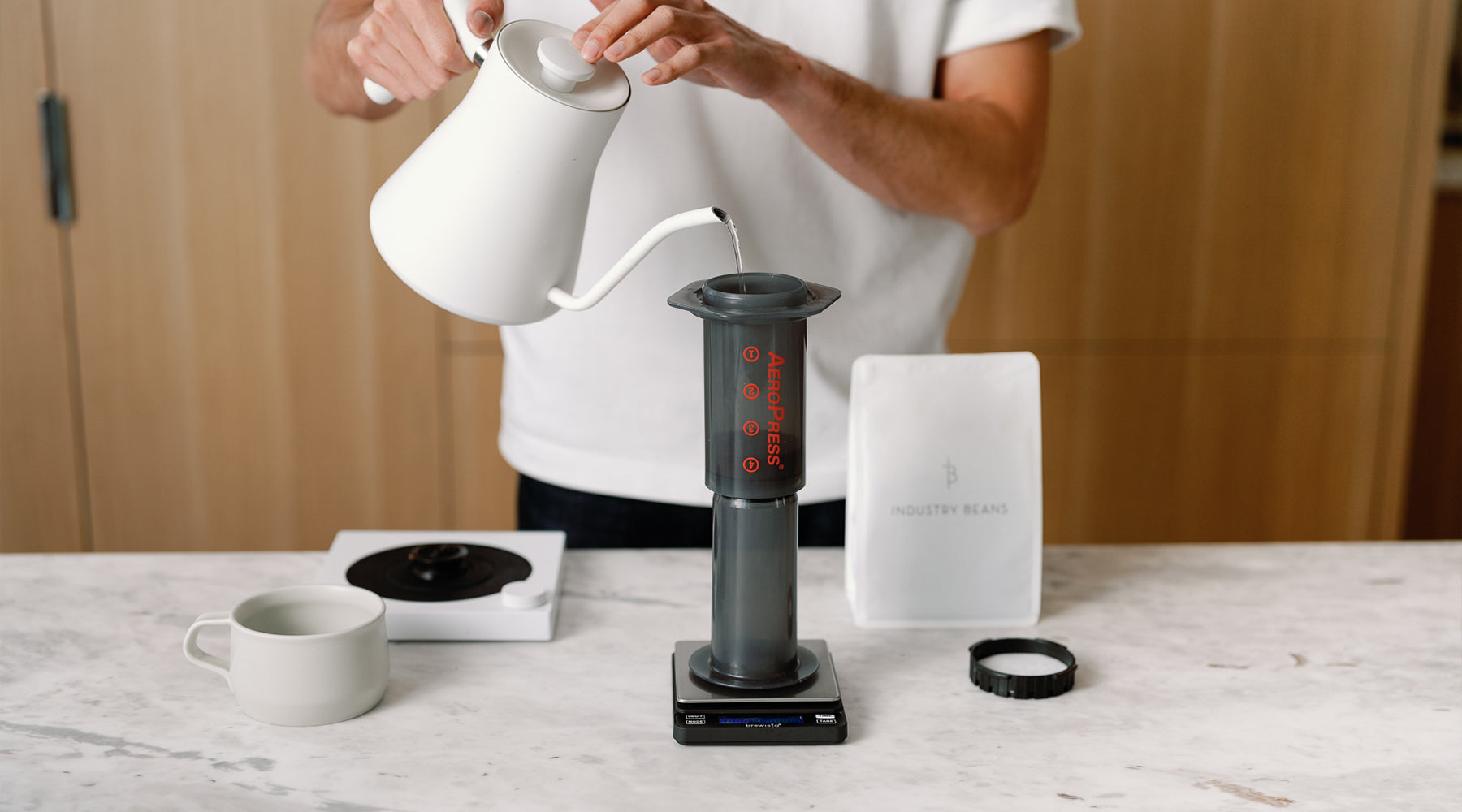 The Full Aeropress Kit