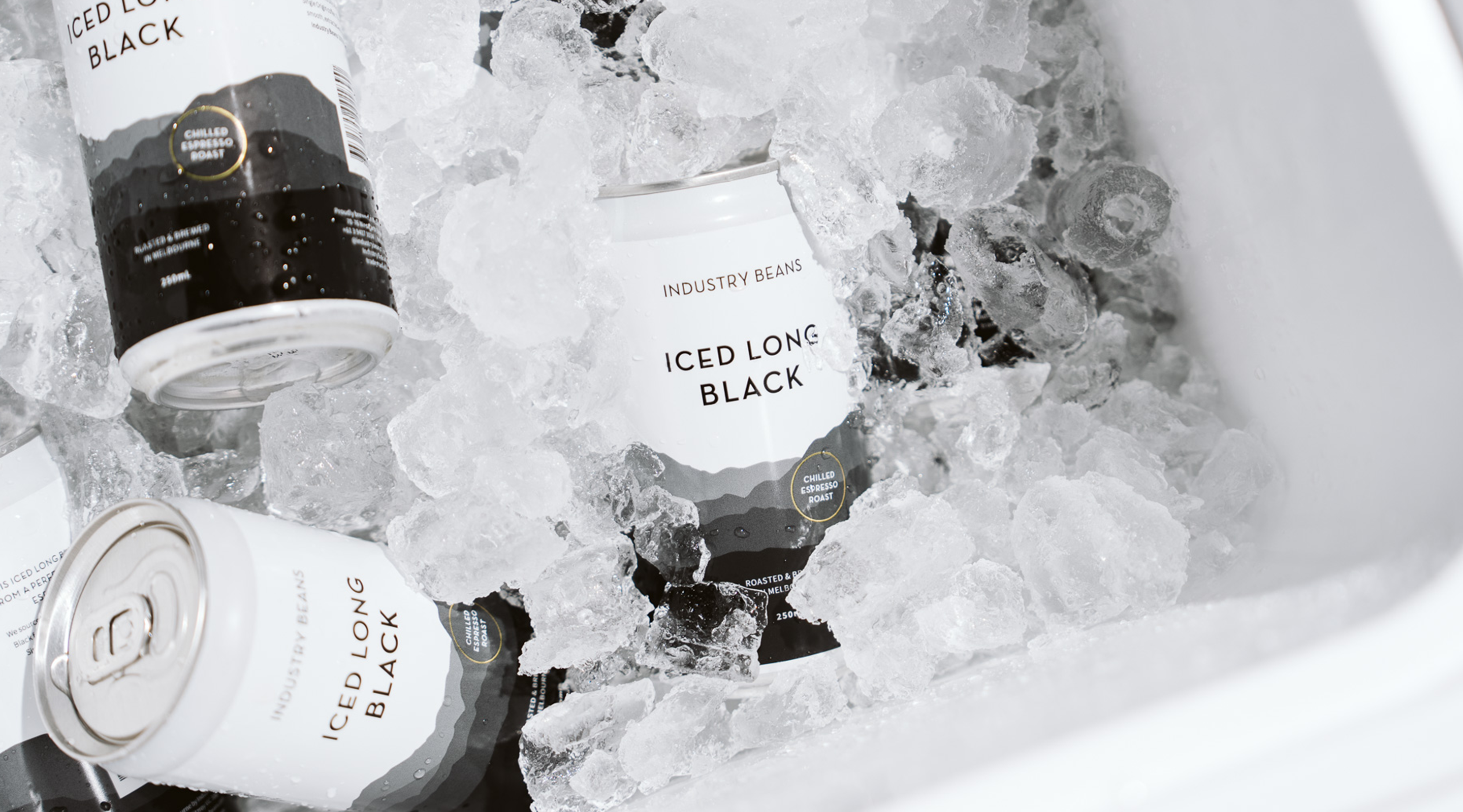 Iced Long Black Coffee Cans