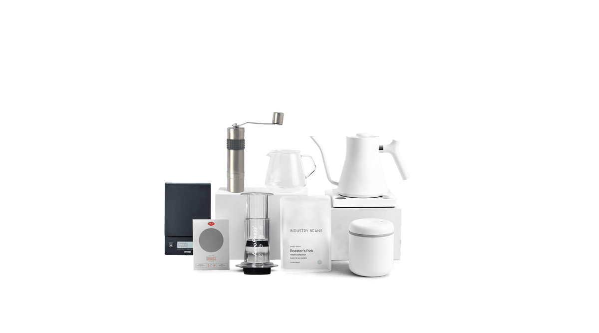 The Full Aeropress Kit