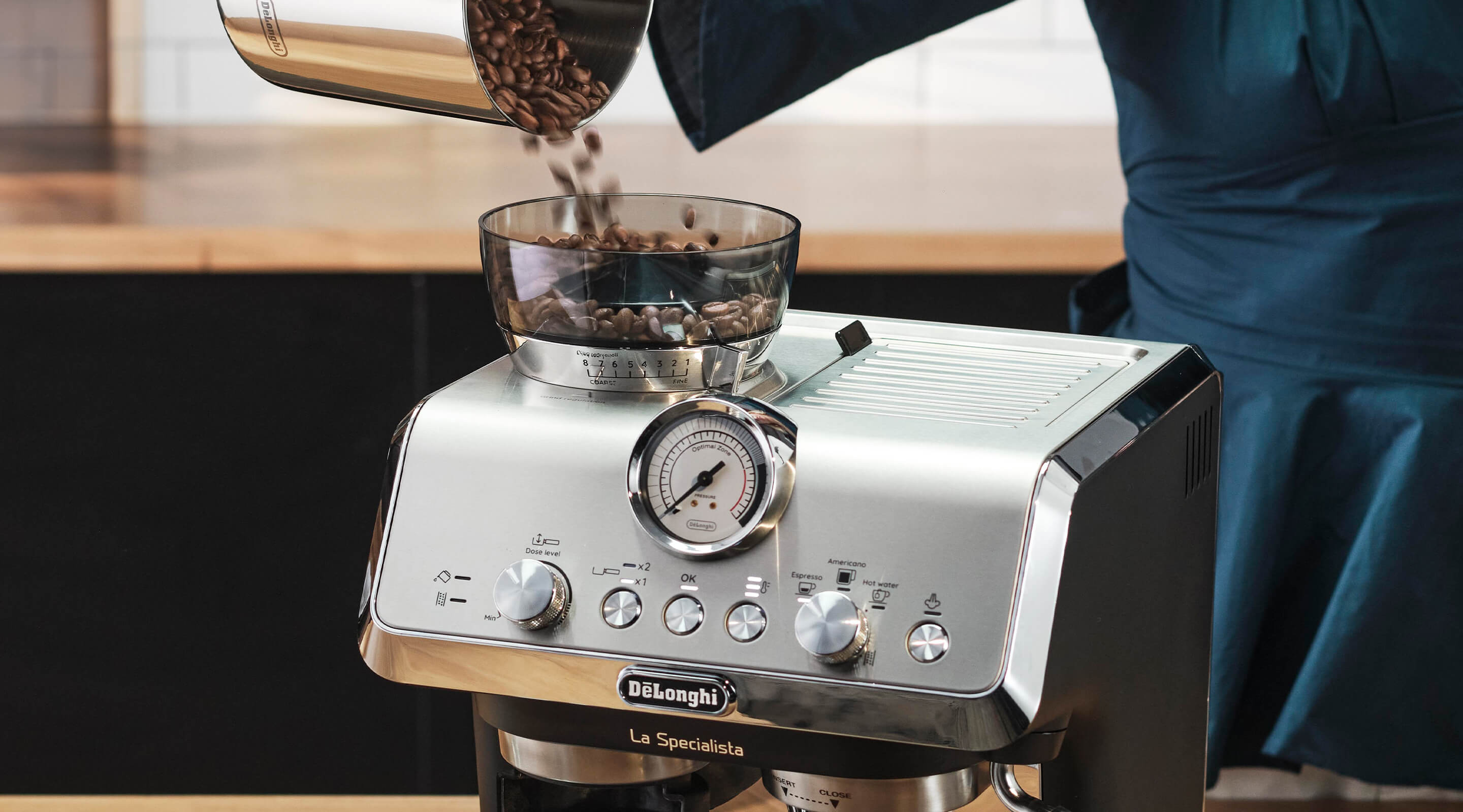 De'Longhi La Specialista Arte Coffee Machine - Green
