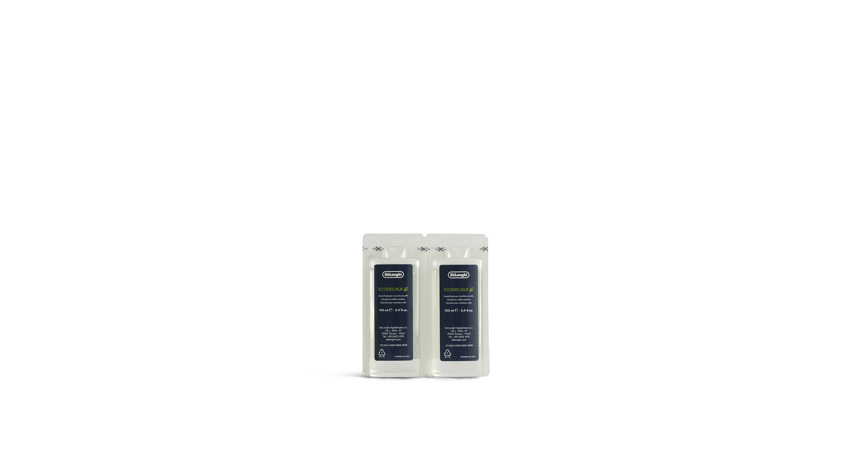 De'Longhi Ecodecalk Descaler 2 x 100ml