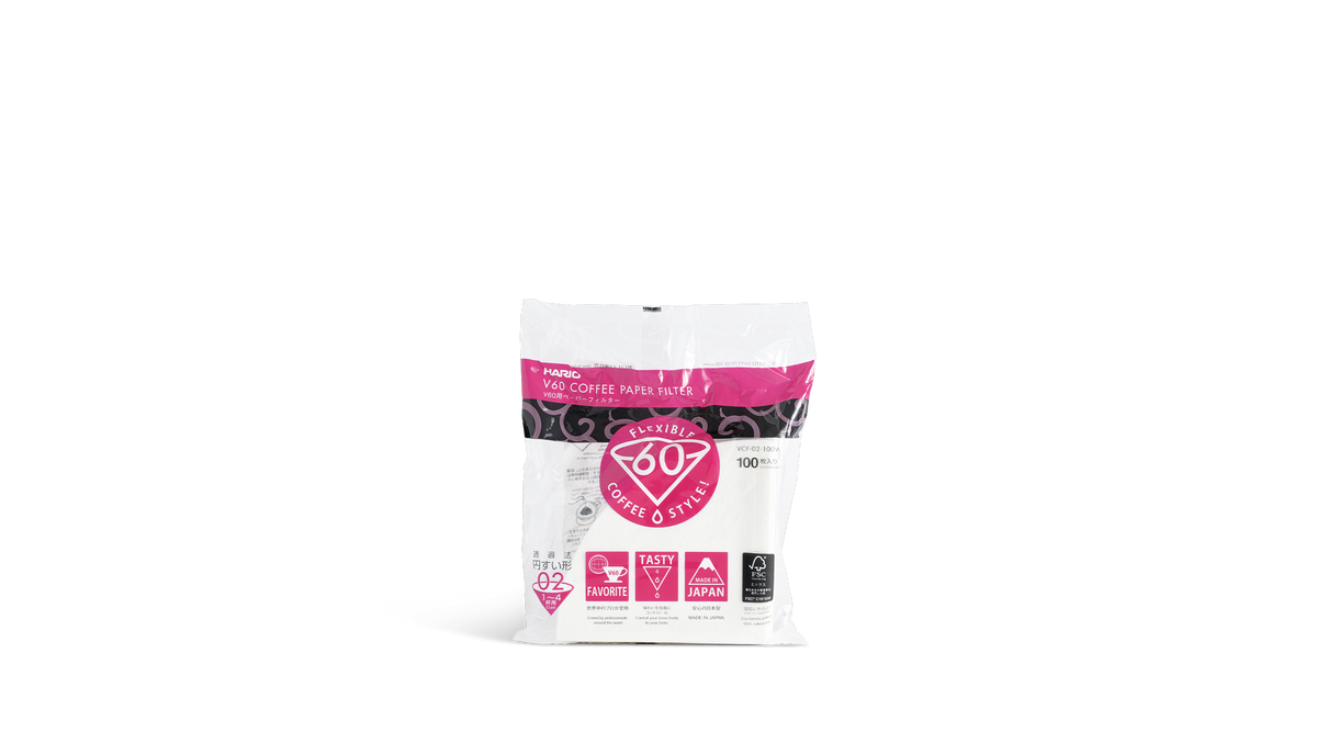 Hario 02 Filter Papers (100 pack)